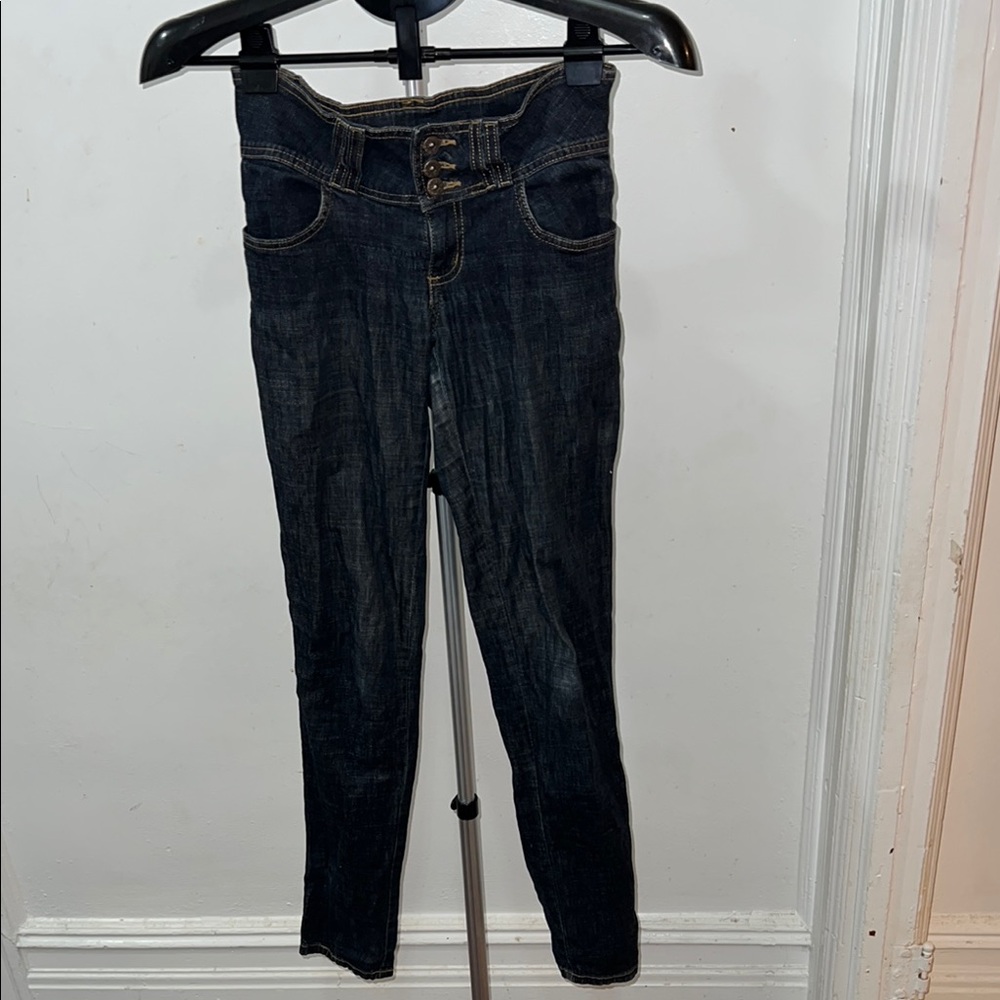 Women's Dark Blue Jeans